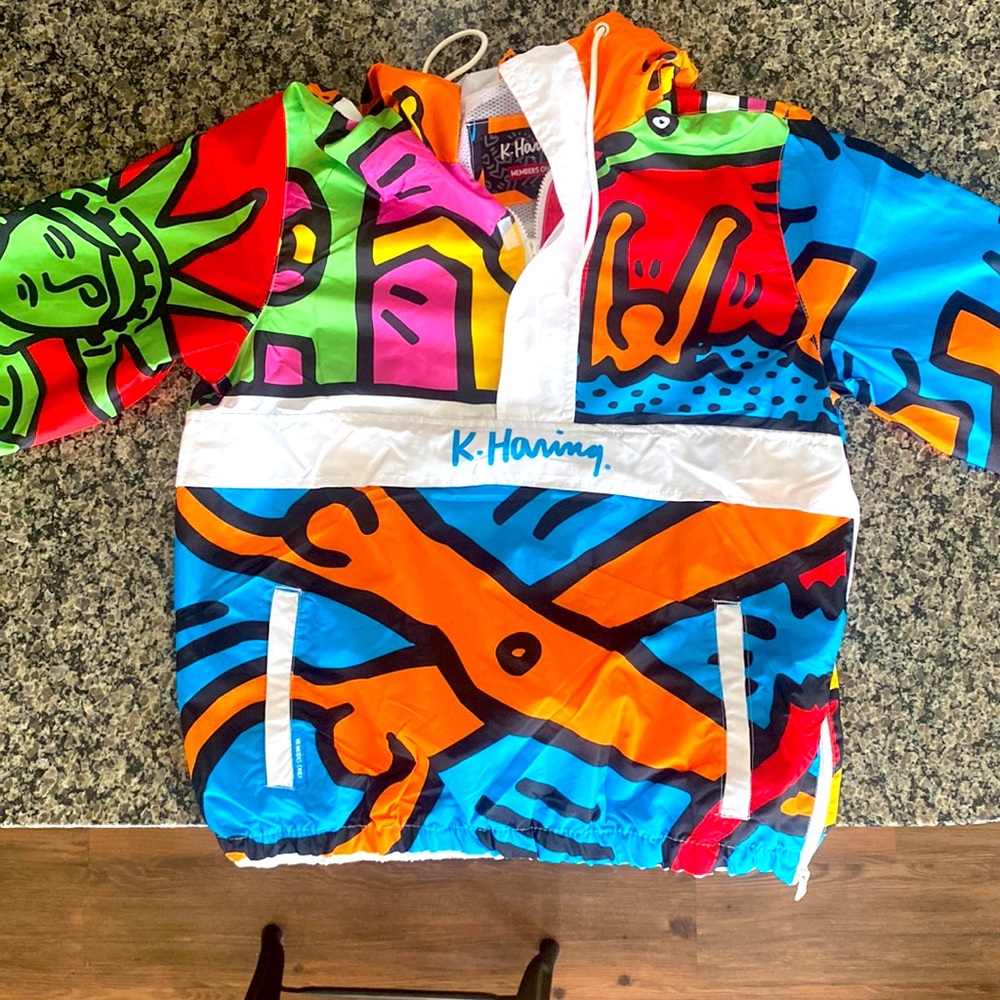 K. Hanning Members only pullover jacket size medium